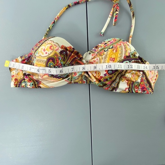 Victoria’s Secret boho paisley print bikini top, 34A - Picture 10 of 13